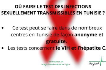 FICHE PRATIQUE: OÙ FAIRE LE TEST DES INFECTIONS SEXUELLEMENT TRANSMISSIBLES EN TUNISIE ?